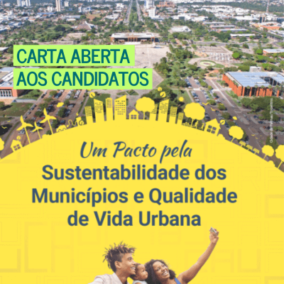 CARTA AOS CANDIDADOS MUNICIPIOS ELEIÇÕES URBANISMO ARQUITETURA ENTREGA CAUSC