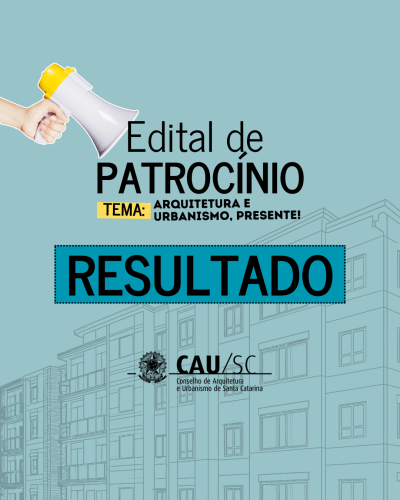 edital patrocínio resultado